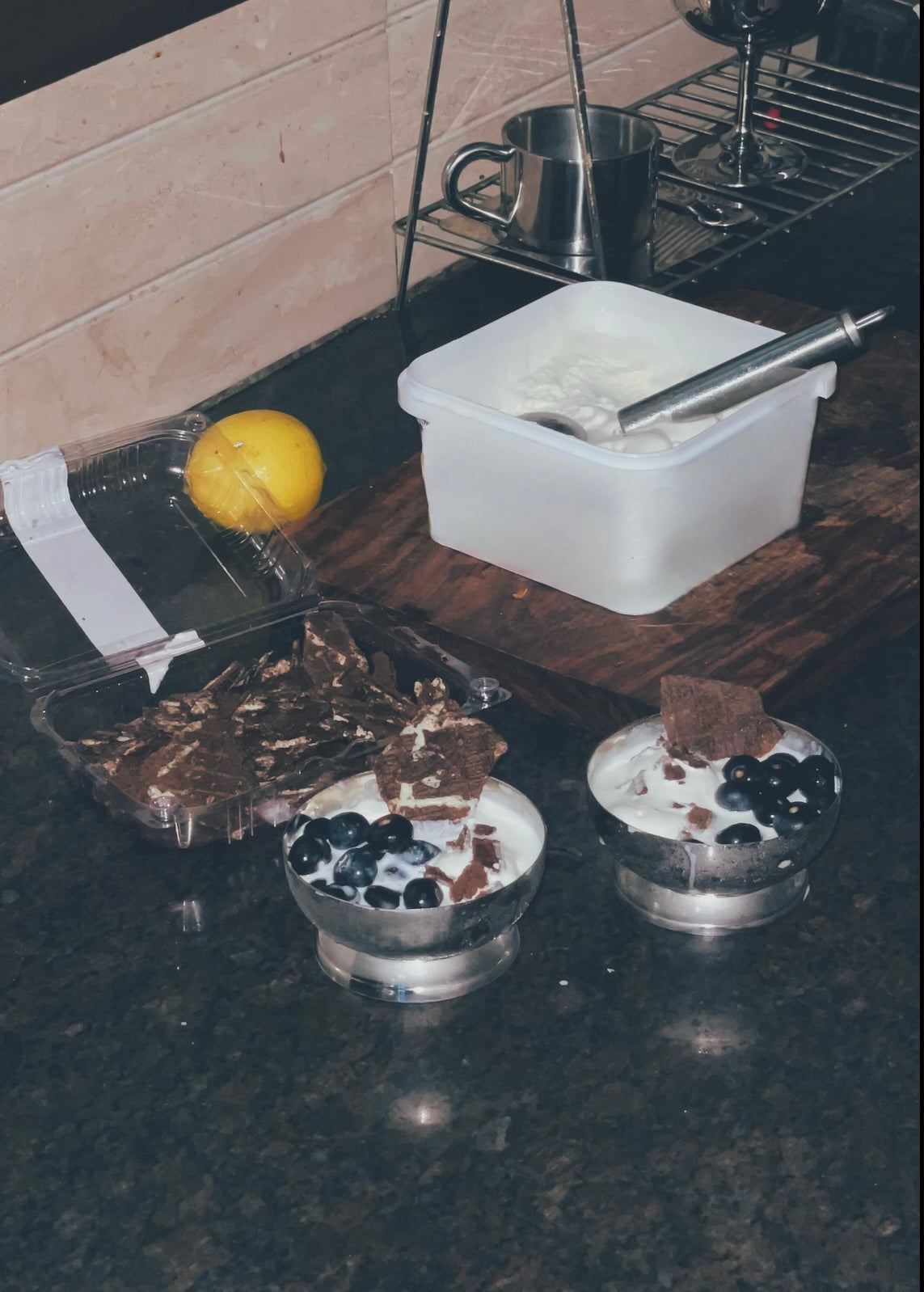 Short Dessert Cup, Set of 2