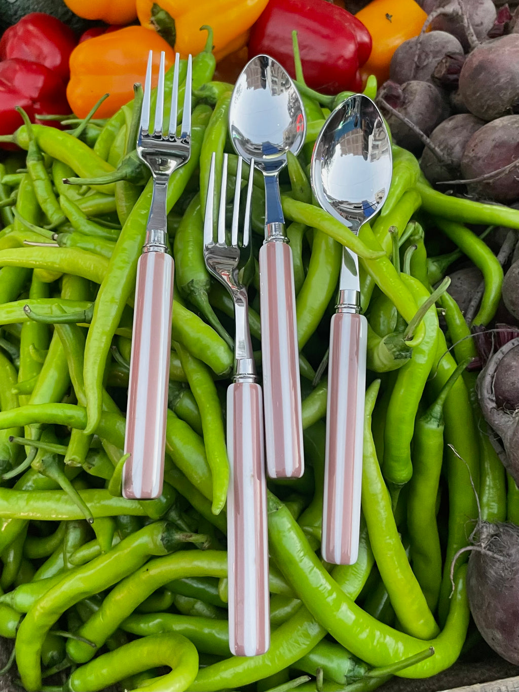 House Bistro Cutlery - Pink