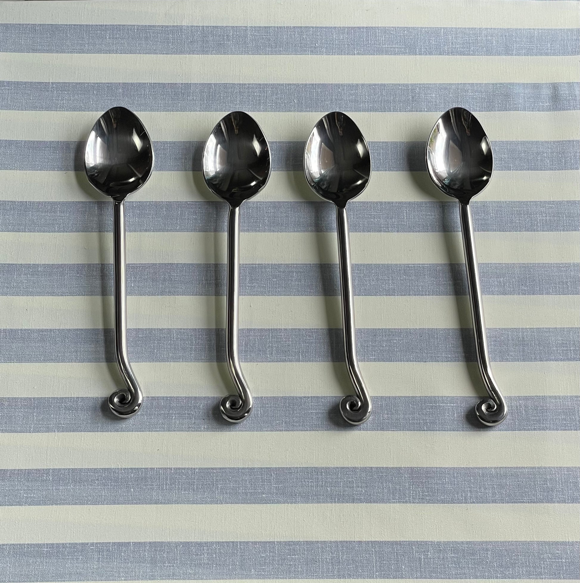 SWIRL SPOONS, SET OF 4 OR 6
