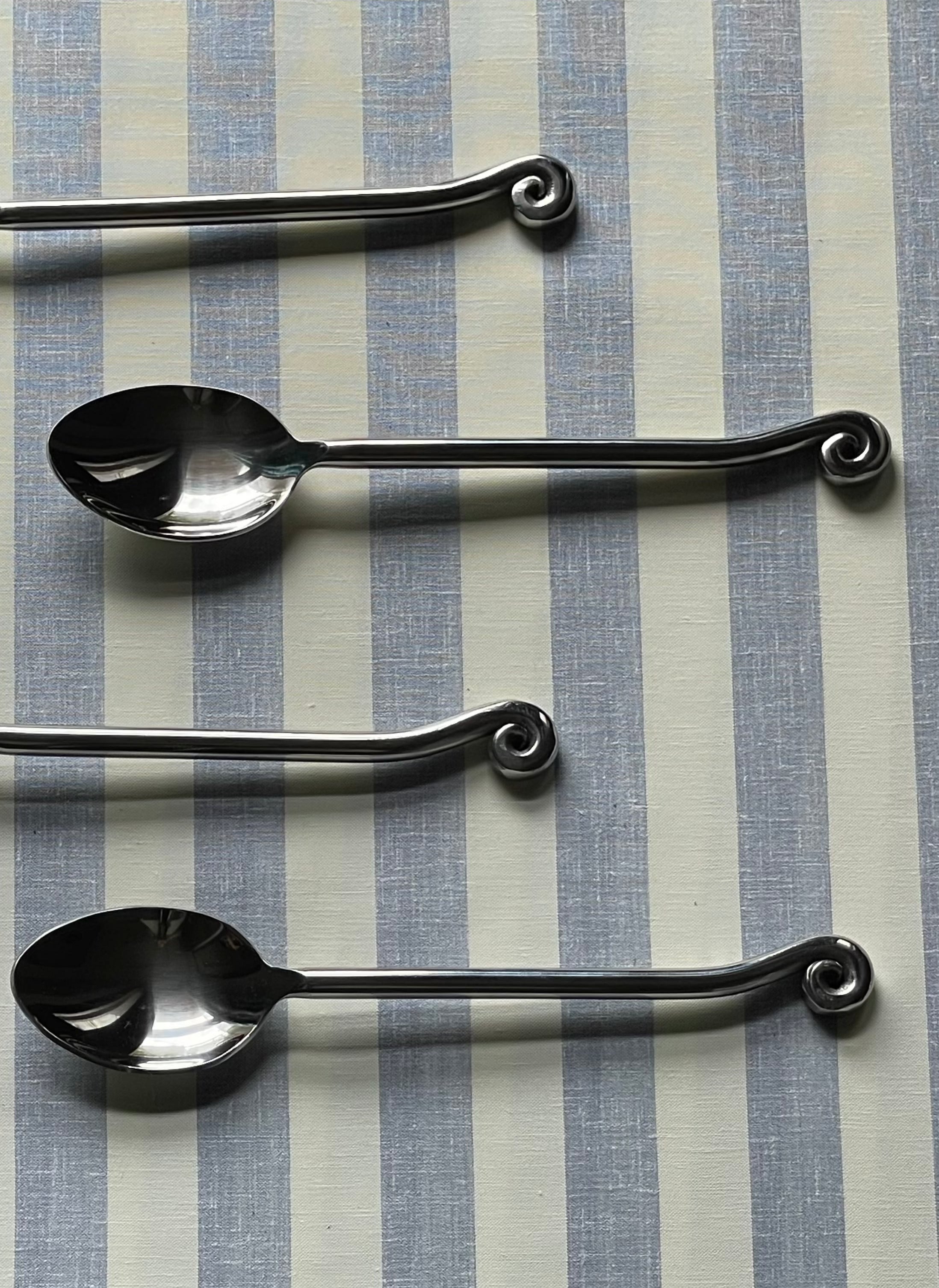 Swirl Spoons, Set of 4 or 6