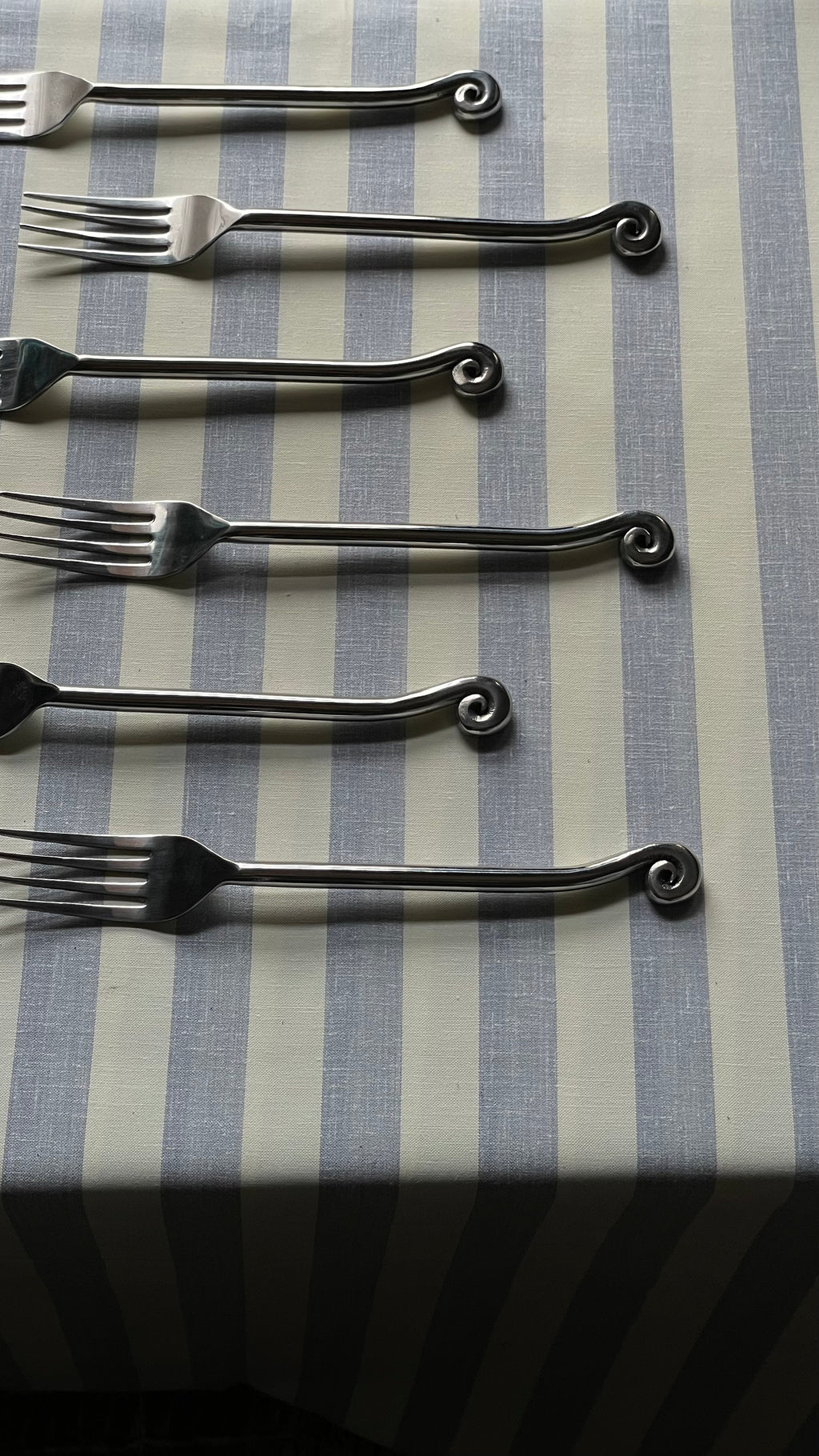 SWIRL FORKS, SET OF 4 OR 6