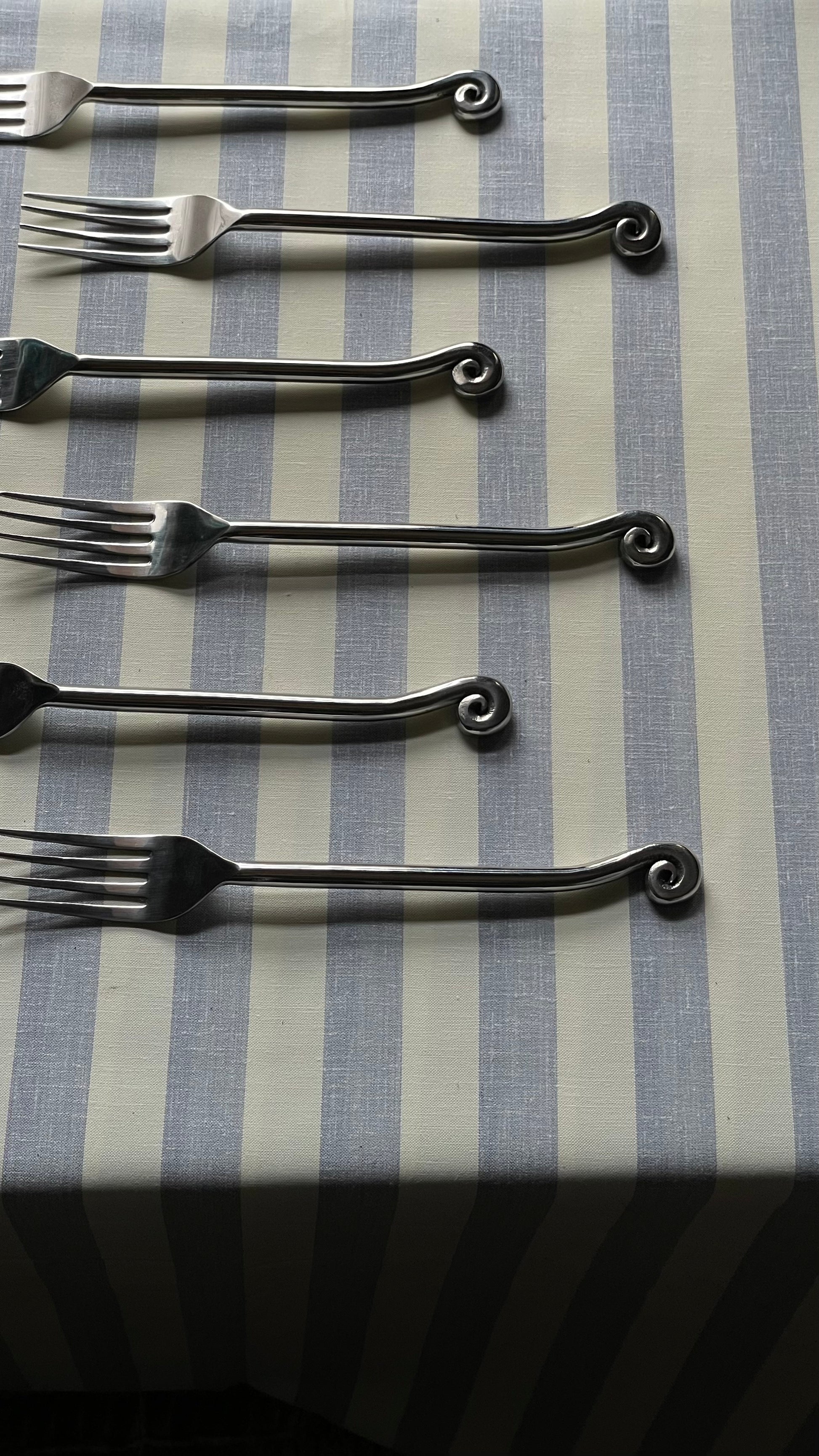 SWIRL FORKS, SET OF 4 OR 6