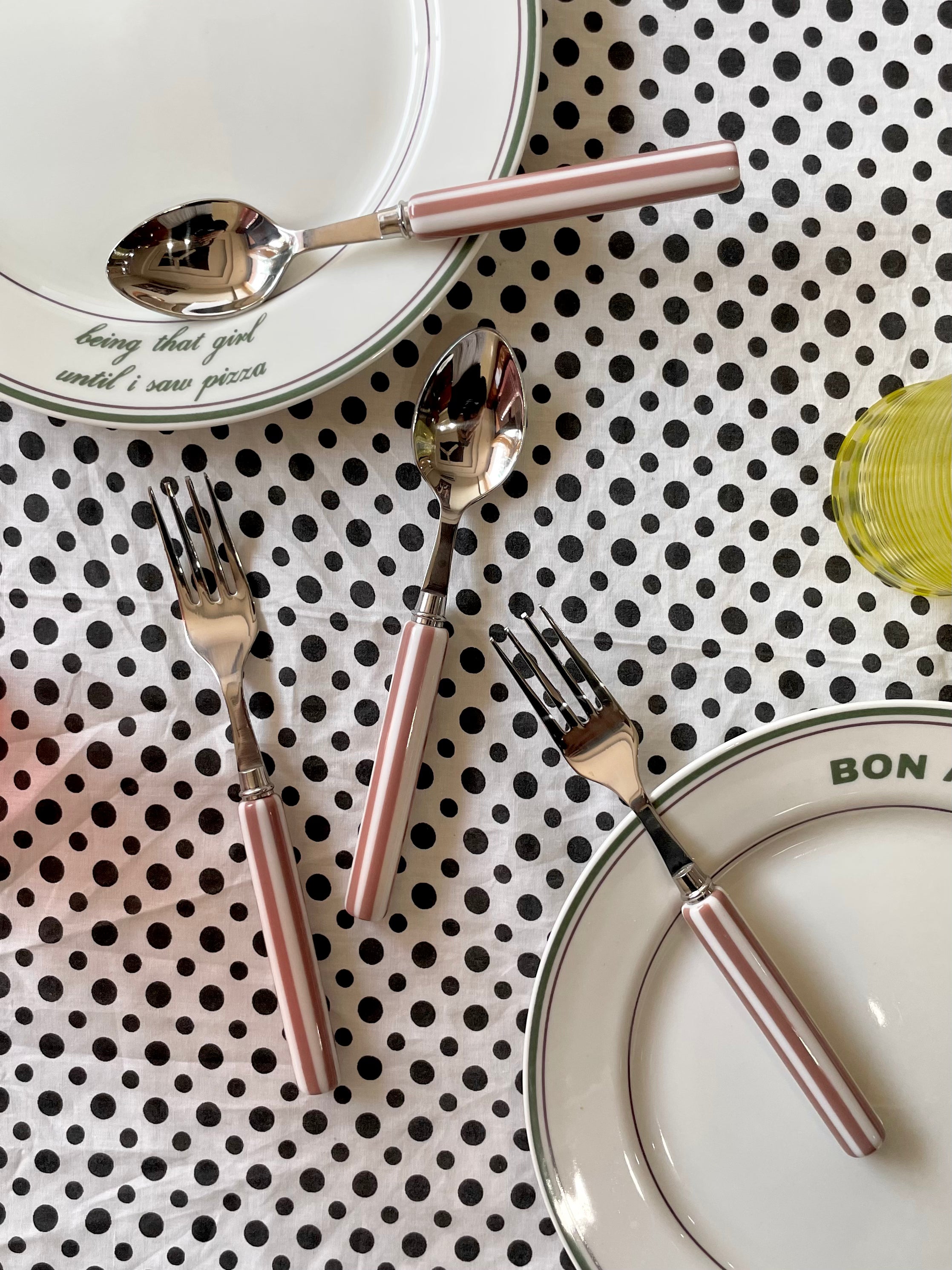 House Bistro Cutlery - Pink