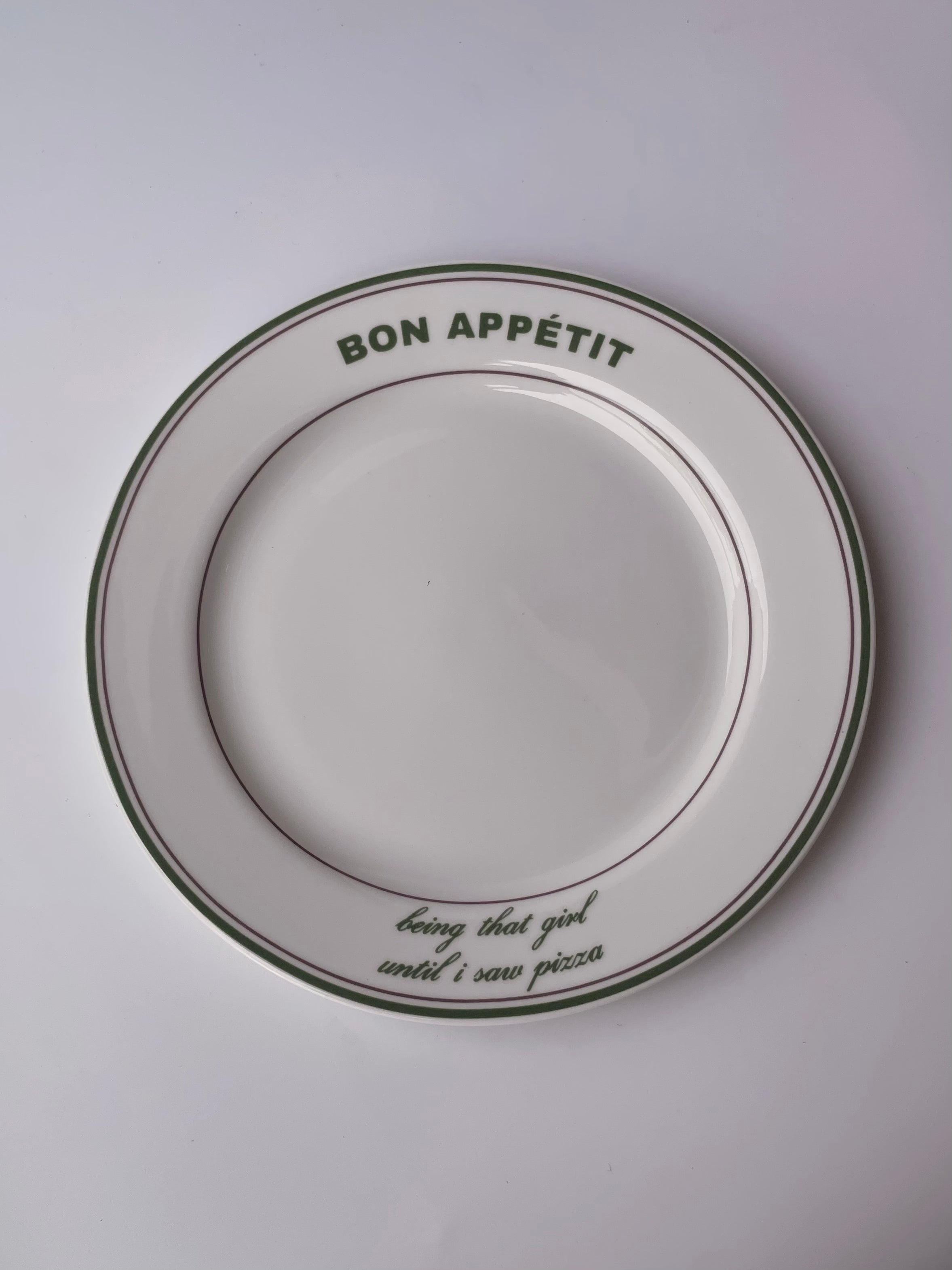 That Girl Plate