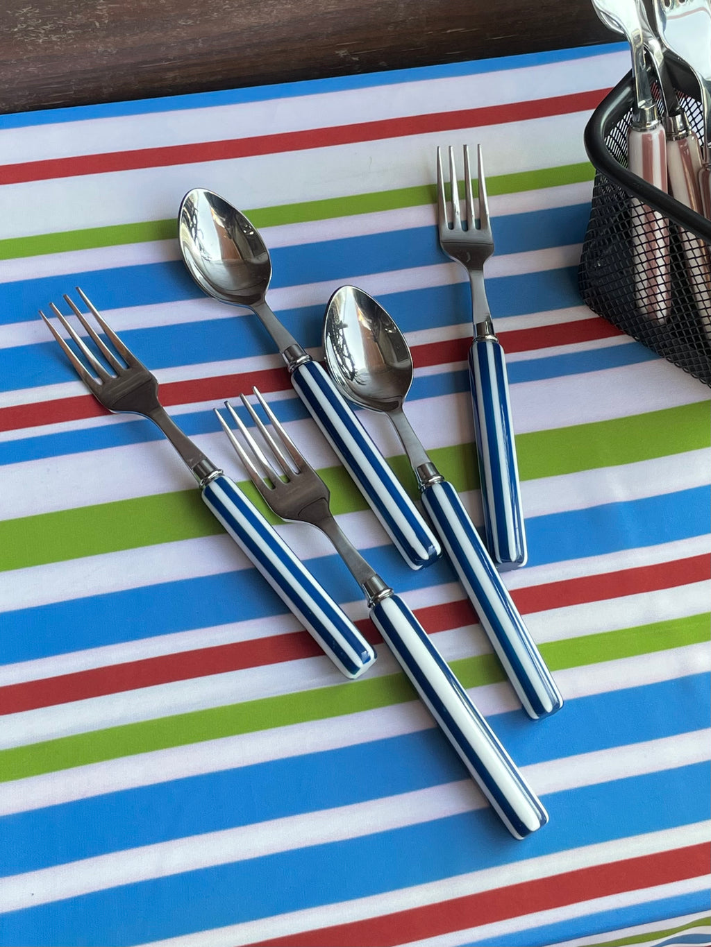 House Bistro Cutlery - Blue