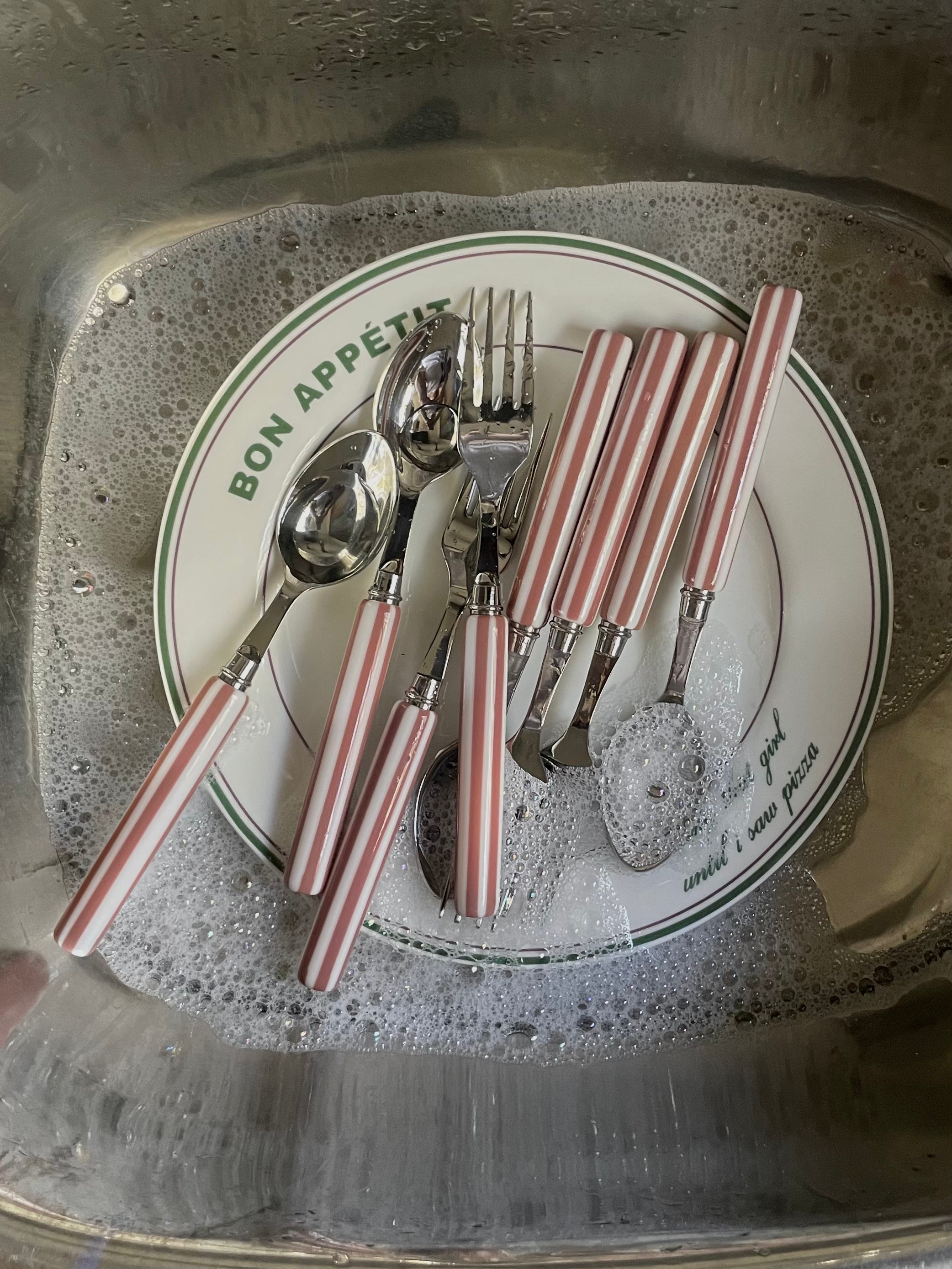 House Bistro Cutlery - Pink