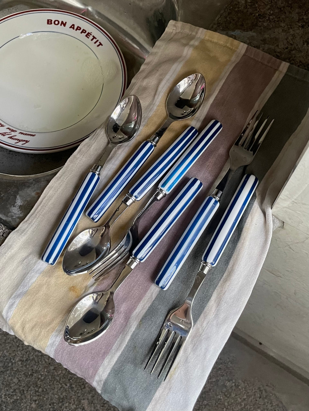 House Bistro Cutlery - Blue