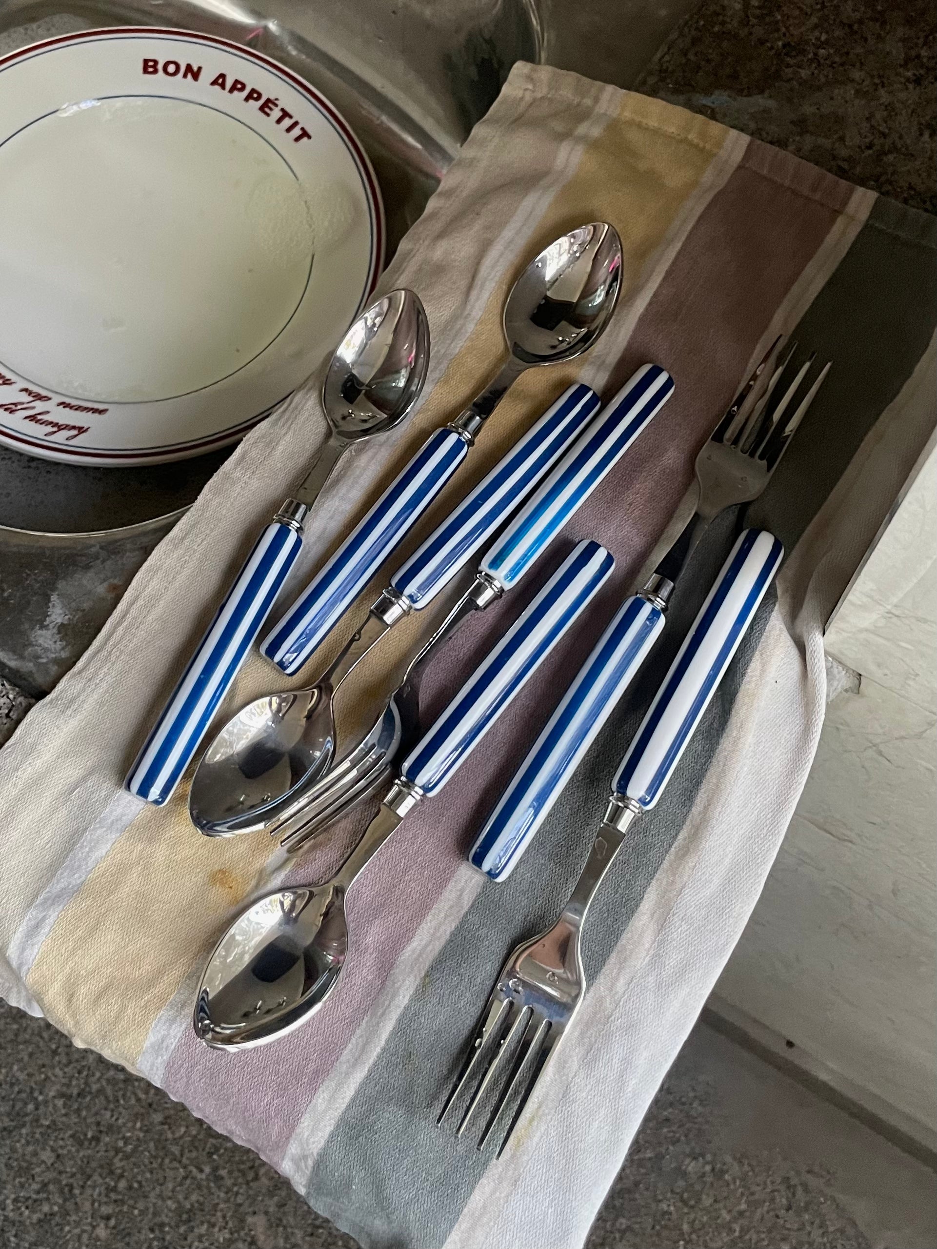 House Bistro Cutlery - Blue