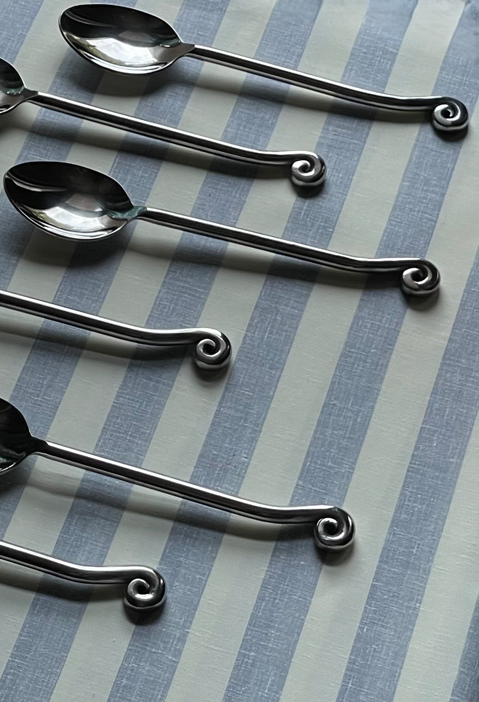 Swirl Spoons, Set of 4 or 6