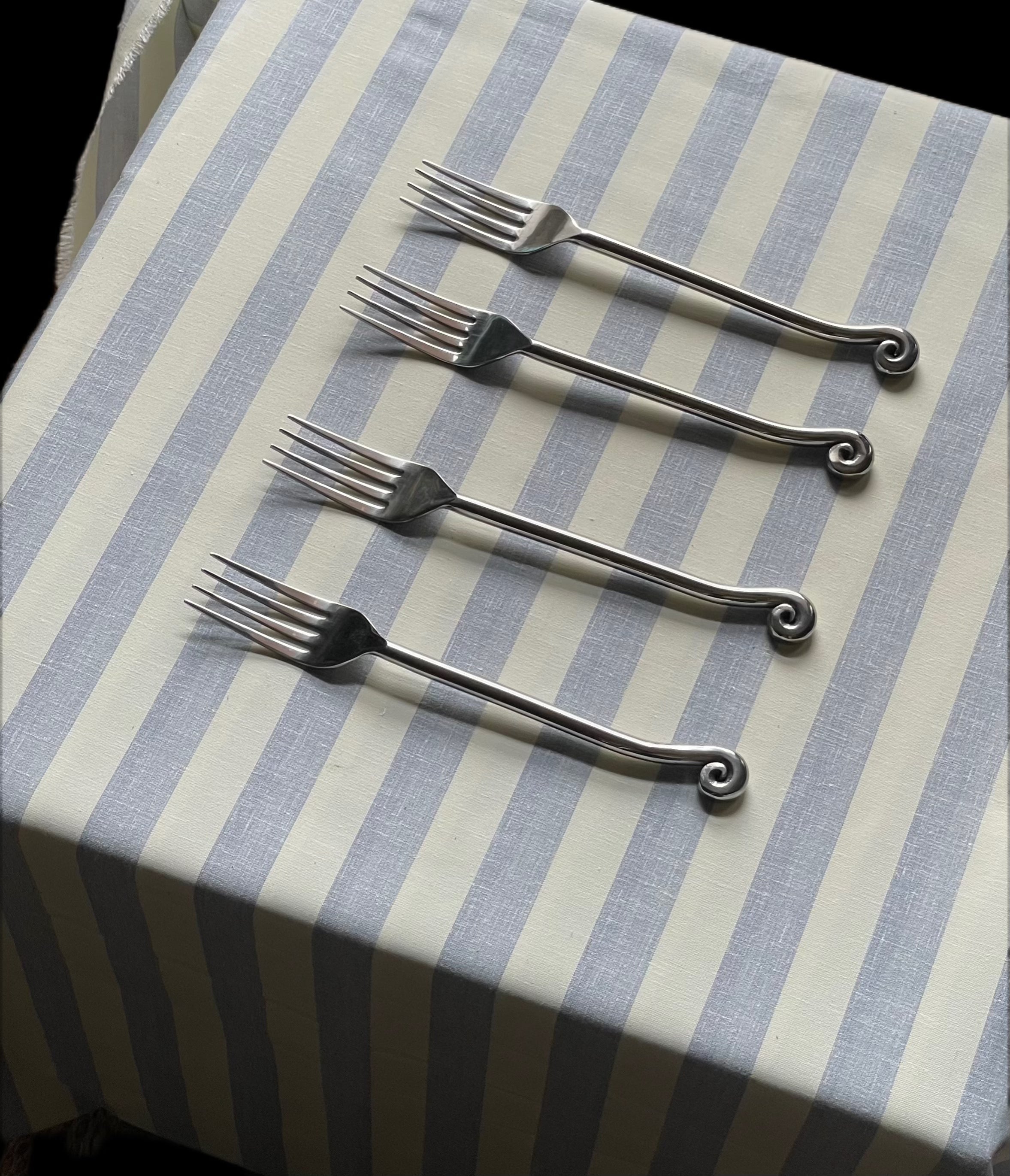 Swirl Forks, Set of 4 or 6
