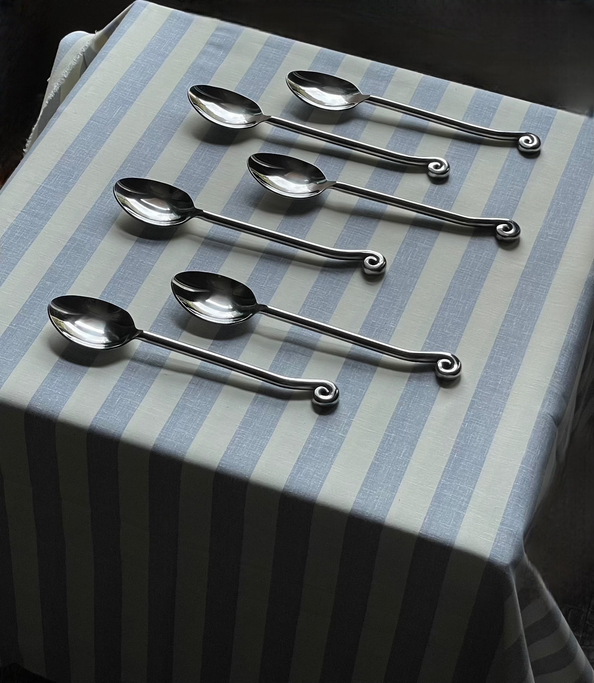 Swirl Spoons, Set of 4 or 6
